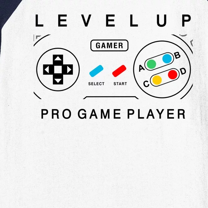 Level Up Pro Game Player Baseball Sleeve Shirt