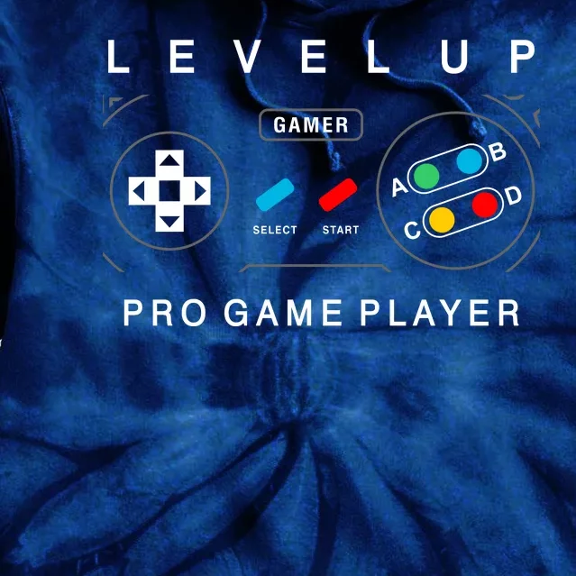 Level Up Pro Game Player Tie Dye Hoodie