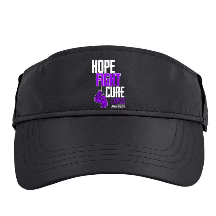 Lupus Awareness Hope Fight Cure Adult Drive Performance Visor