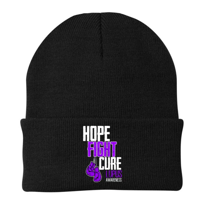 Lupus Awareness Hope Fight Cure Knit Cap Winter Beanie