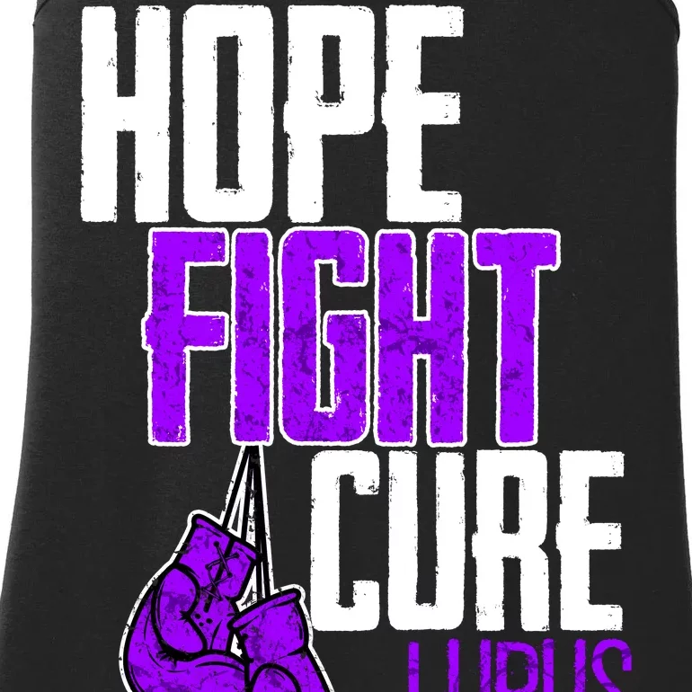 Lupus Awareness Hope Fight Cure Ladies Essential Tank