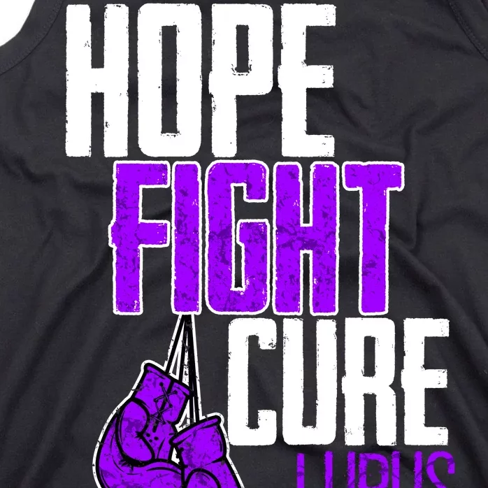 Lupus Awareness Hope Fight Cure Tank Top