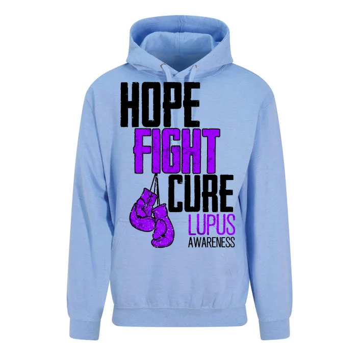 Lupus Awareness Hope Fight Cure Unisex Surf Hoodie