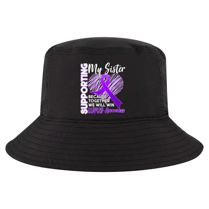 Lupus Awareness Love Support My Sister Cool Comfort Performance Bucket Hat