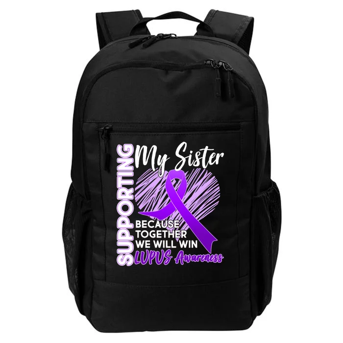 Lupus Awareness Love Support My Sister Daily Commute Backpack