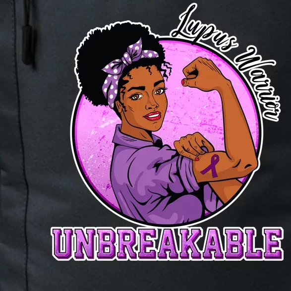 Lupus Awareness Warrior Unbreakable Daily Commute Backpack