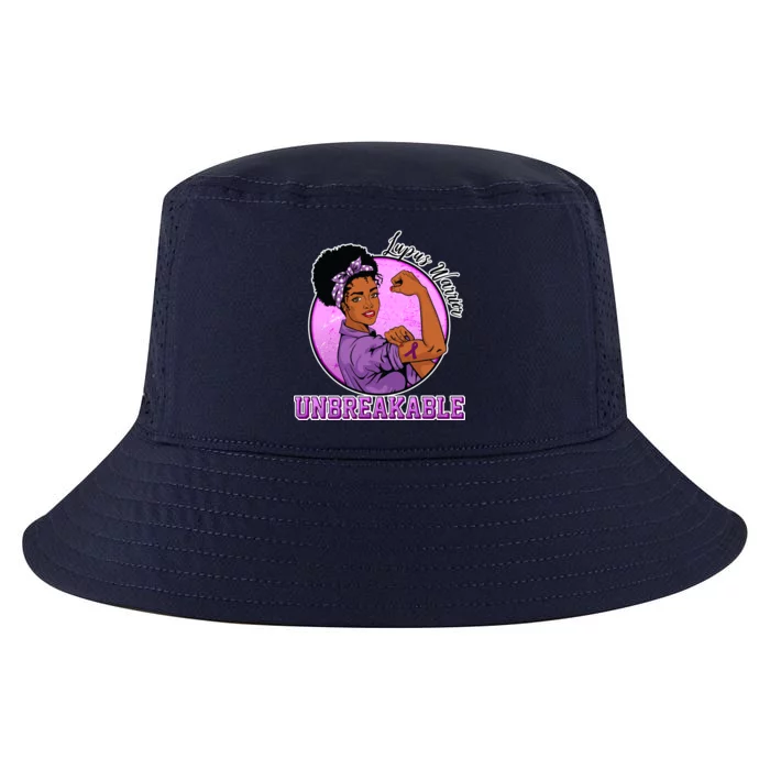 Lupus Awareness Warrior Unbreakable Cool Comfort Performance Bucket Hat