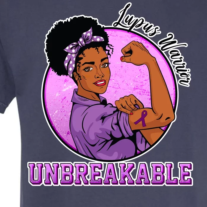 Lupus Awareness Warrior Unbreakable Garment-Dyed Heavyweight T-Shirt