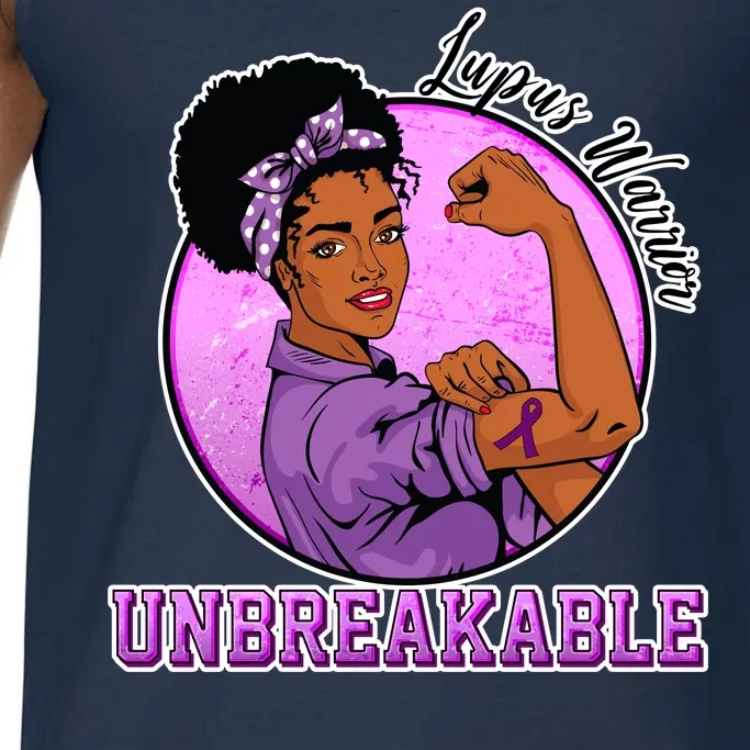 Lupus Awareness Warrior Unbreakable Comfort Colors® Tank Top