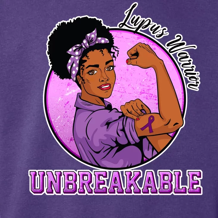 Lupus Awareness Warrior Unbreakable Toddler Hoodie