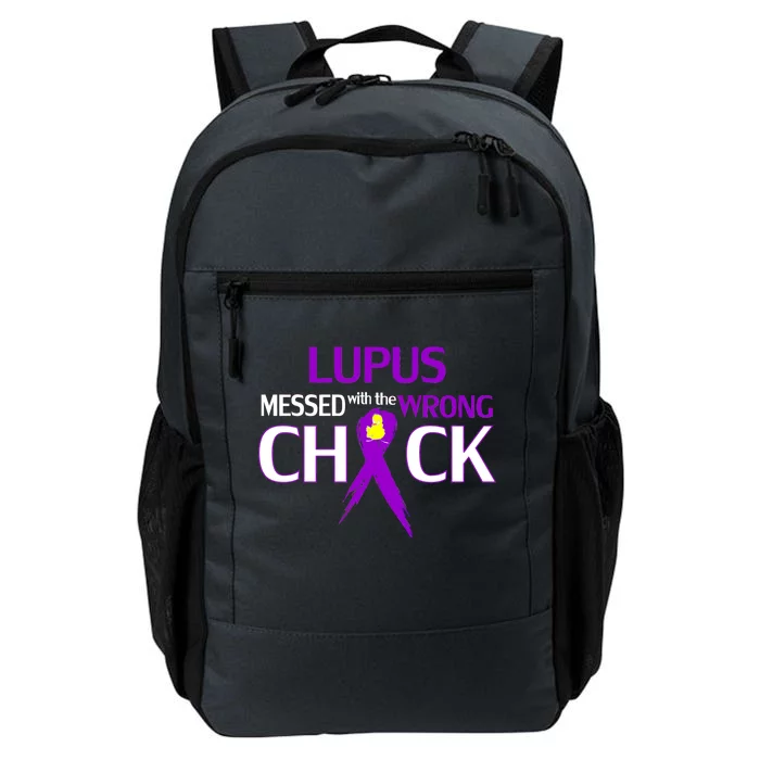 Lupus Messed With The Wrong Chick Daily Commute Backpack