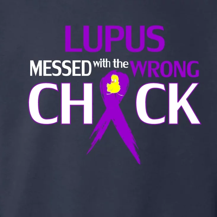 Lupus Messed With The Wrong Chick Toddler Hoodie