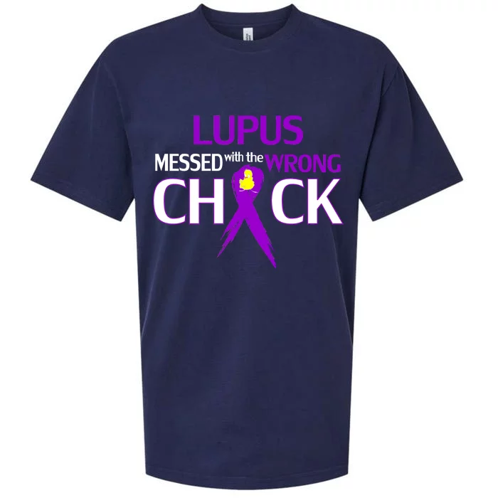 Lupus Messed With The Wrong Chick Sueded Cloud Jersey T-Shirt