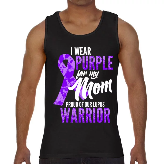 Lupus Warrior Wear Purple For My Mom Comfort Colors® Tank Top