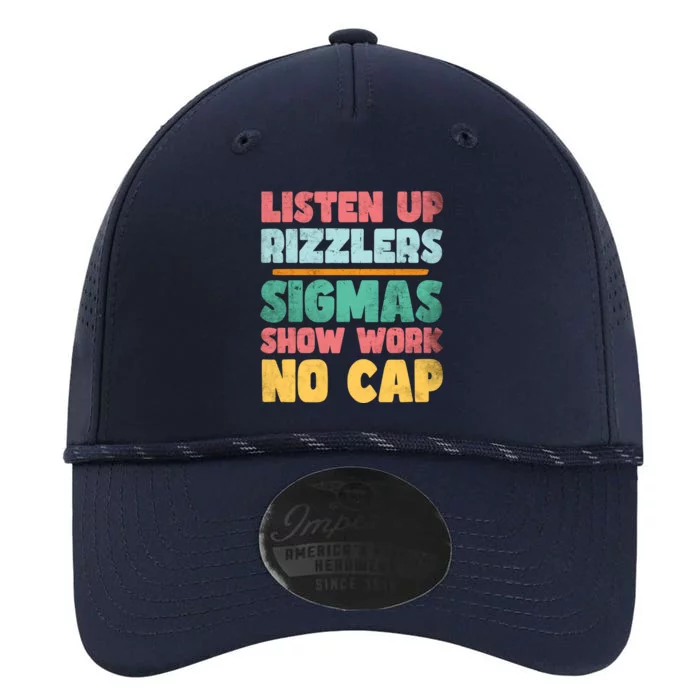 Listen Up Rizzlers Middle School Teacher Gen Alpha Slang Performance The Dyno Cap