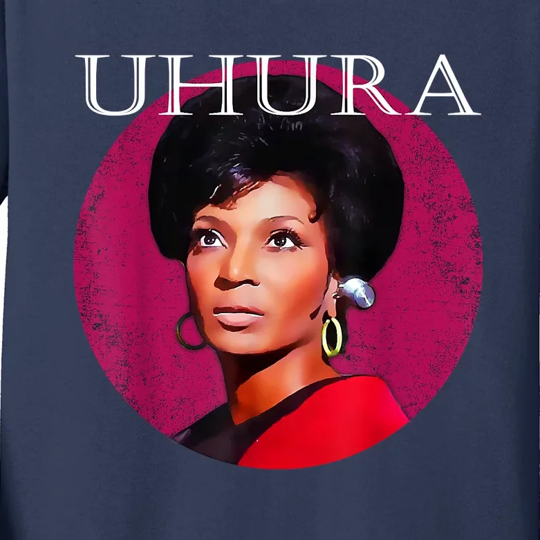 Lieutenant Uhura, Rip Lieutenant Uhura, Rip Lt Uhura Kids Long Sleeve Shirt