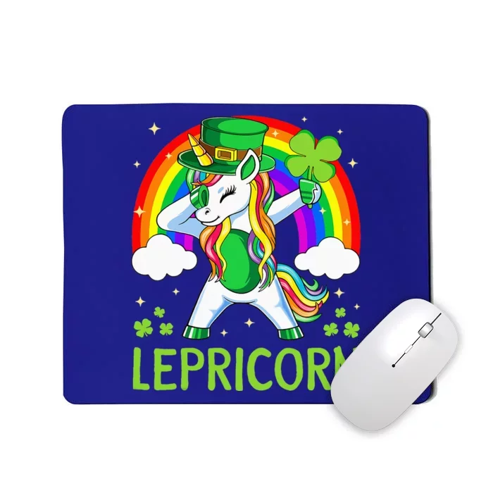 Lepricorn Unicorn St Patricks Day Lucky Mousepad