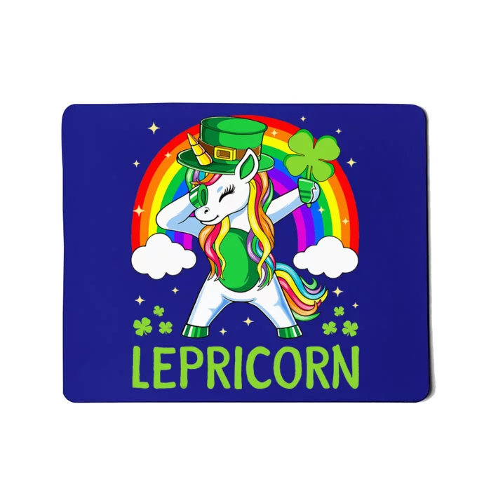 Lepricorn Unicorn St Patricks Day Lucky Mousepad