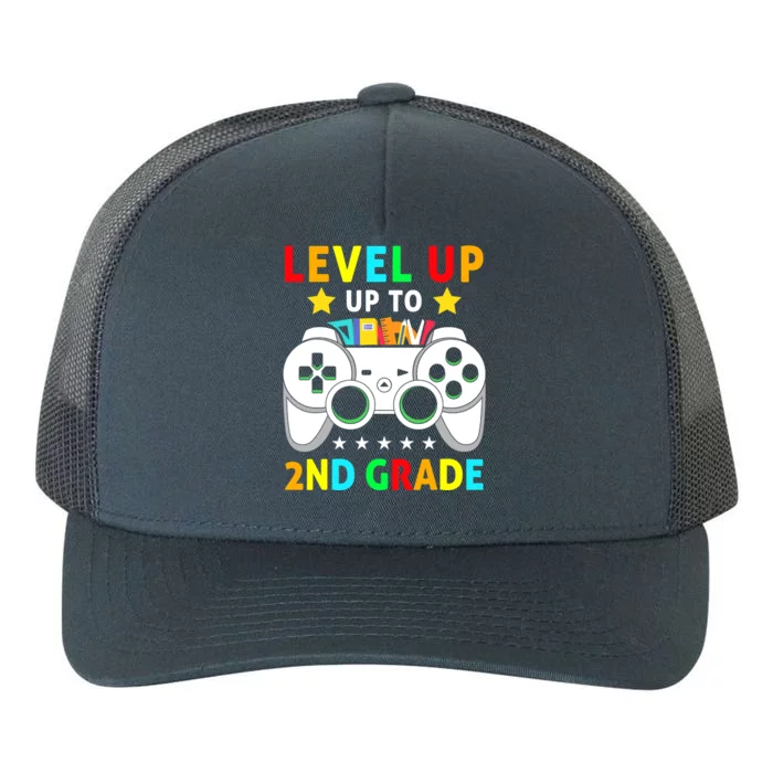 Level Up To 2nd Grade Team Second Grade Yupoong Adult 5-Panel Trucker Hat