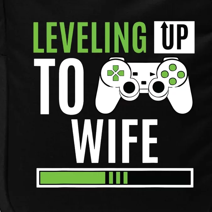 Leveling Up To Wife Gaming Engagement Bride Announcement Impact Tech Backpack