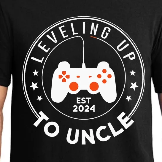 Leveling Up To Uncle Est 2024 Promoted To Uncle Pajama Set