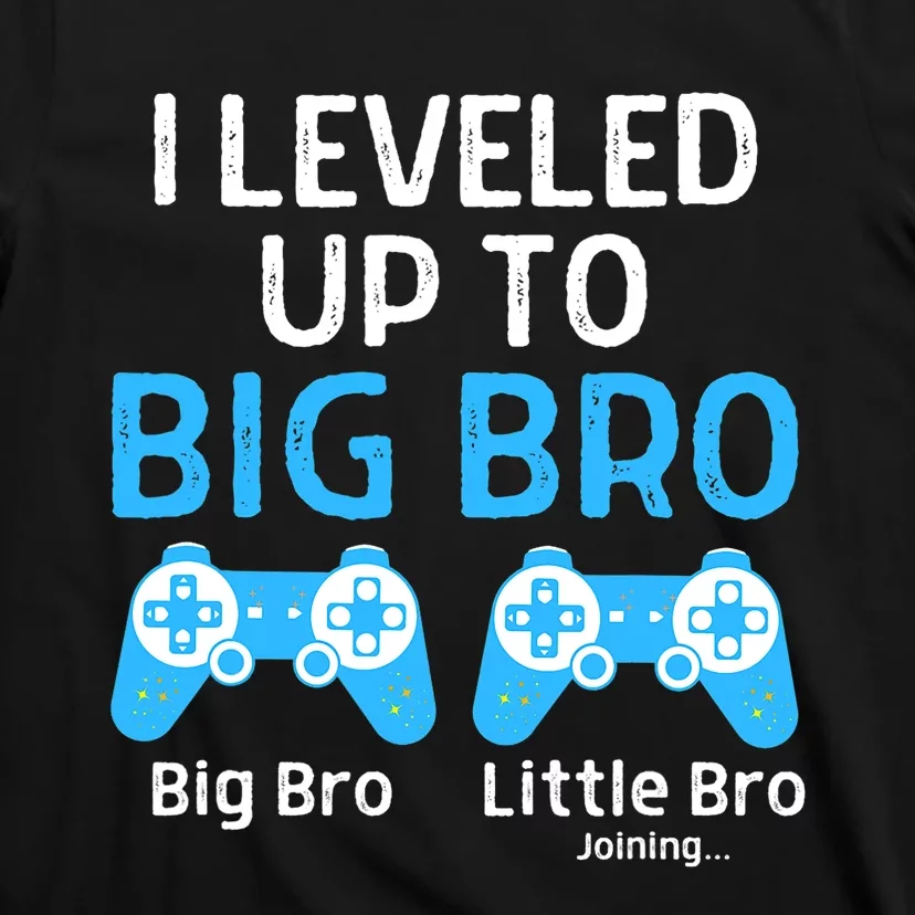 Leveling Up To Big Brother Video Game Player T-Shirt