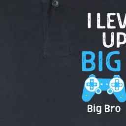 Leveling Up To Big Brother Video Game Player Softstyle Adult Sport Polo