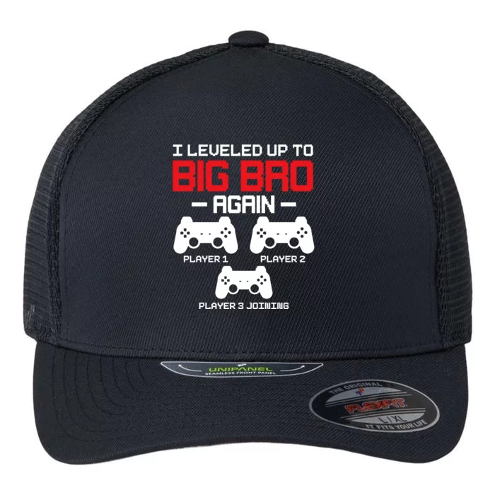 Leveled Up To Big Bro Again New Big Brother Gift Announcement Flexfit Unipanel Trucker Cap