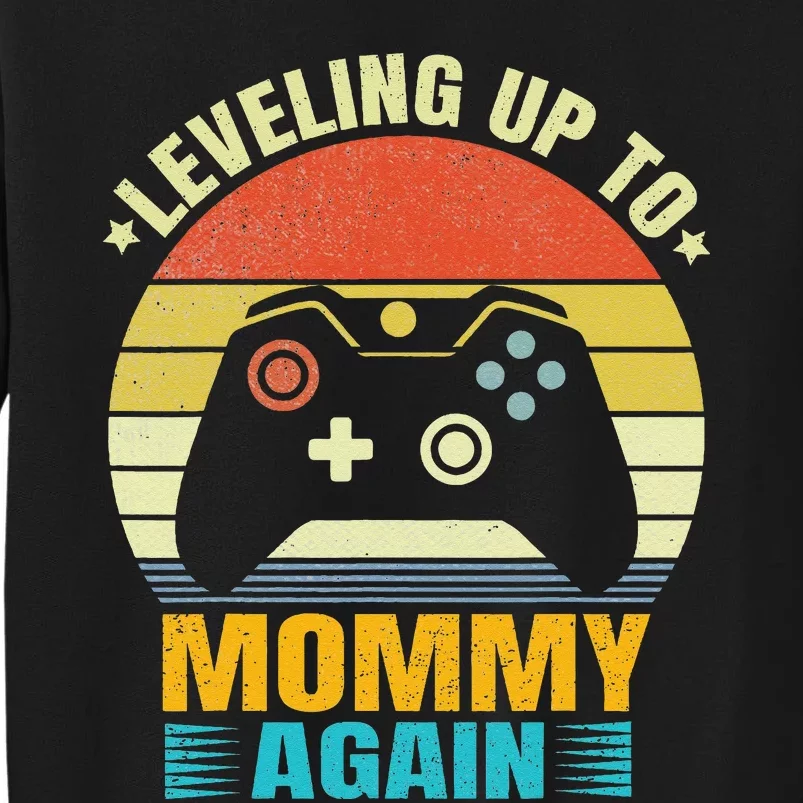 Leveling Up To Mommy Again Promoted To Newly Mommy Sweatshirt