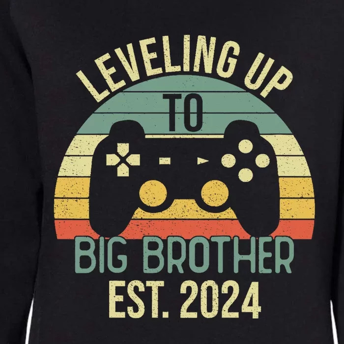 Leveling Up To Big Brother 2024 Promoted Big Brother 2024 Womens California Wash Sweatshirt