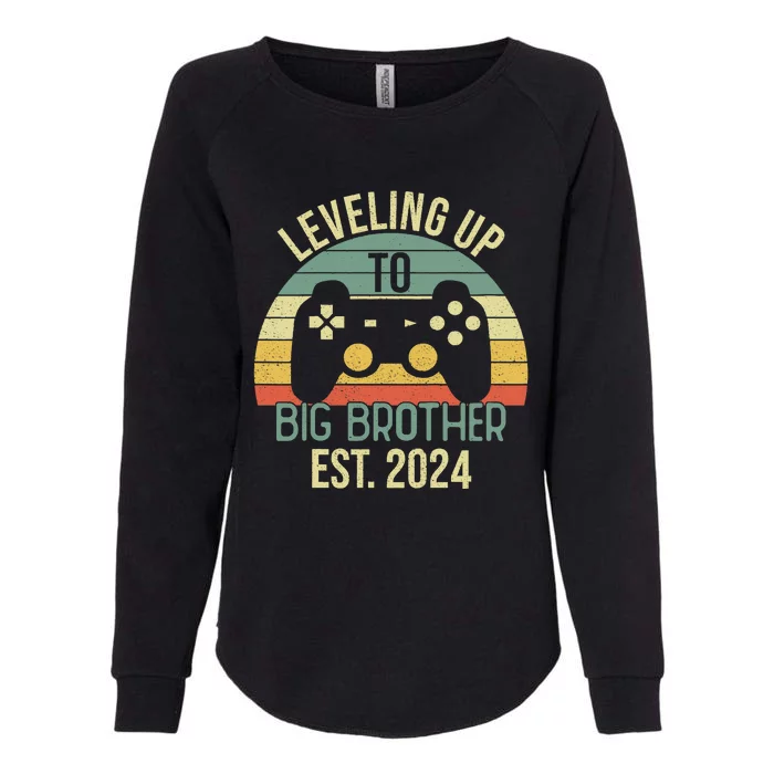 Leveling Up To Big Brother 2024 Promoted Big Brother 2024 Womens California Wash Sweatshirt