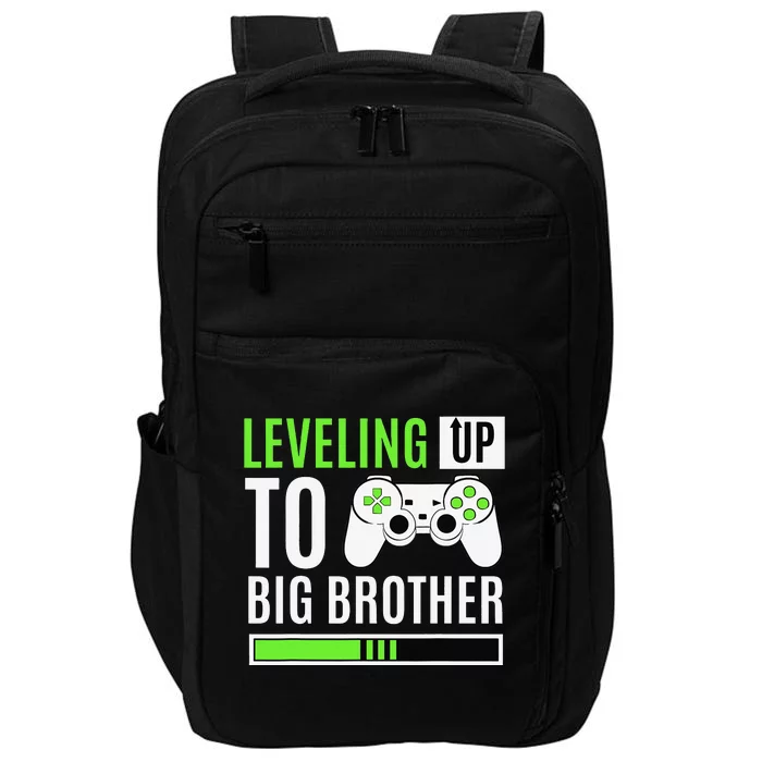 Leveling Up To Big Brother Gaming Baby Gender Announcement Impact Tech Backpack