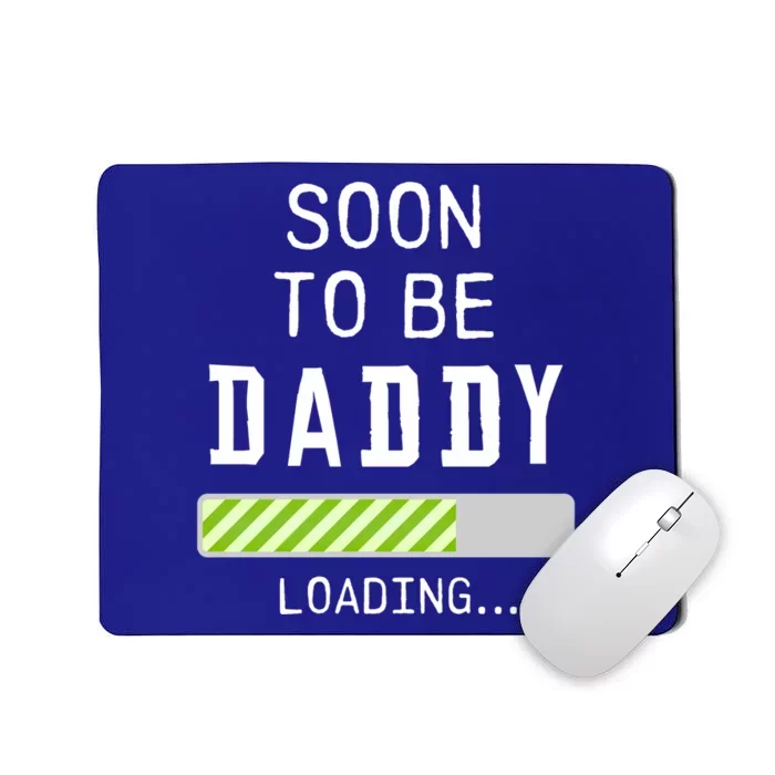 Leveled Up To Daddy Soon To Be Dad Father Gift Cute Gift Mousepad