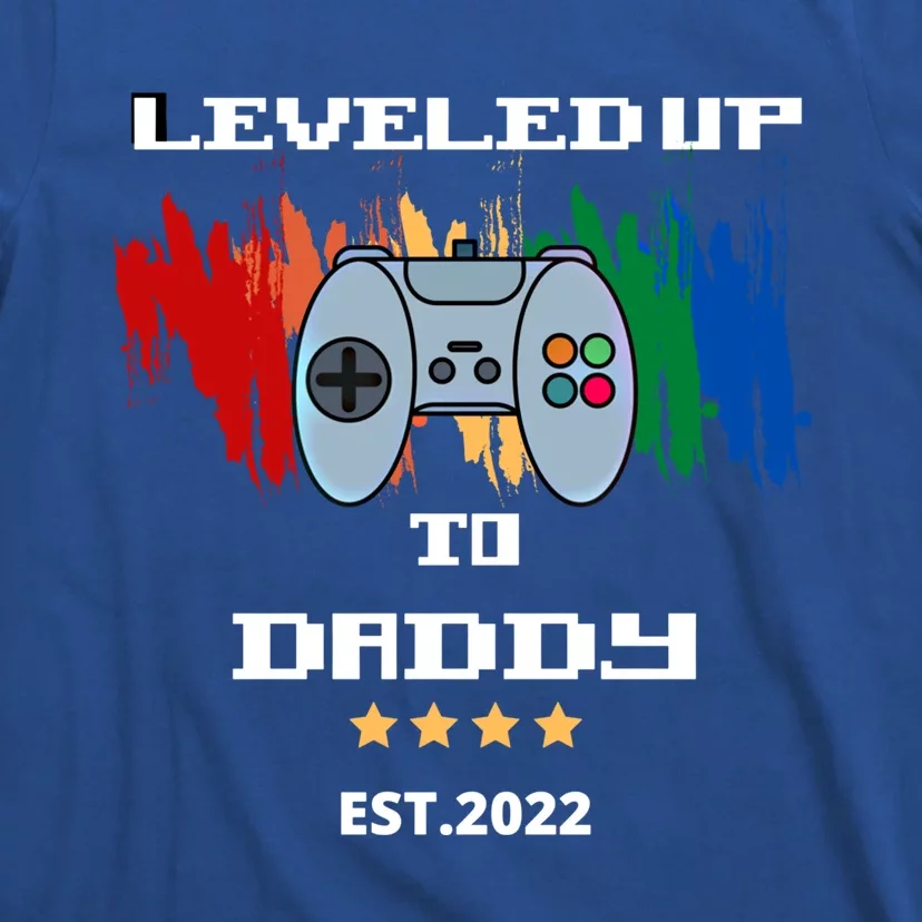 Leveled Up To Daddy Meaningful Gift T-Shirt