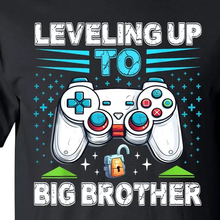 Leveling Up To Big Brother 2024 Funny Gamer Tall T-Shirt