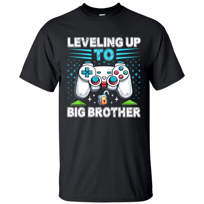 Leveling Up To Big Brother 2024 Funny Gamer Tall T-Shirt