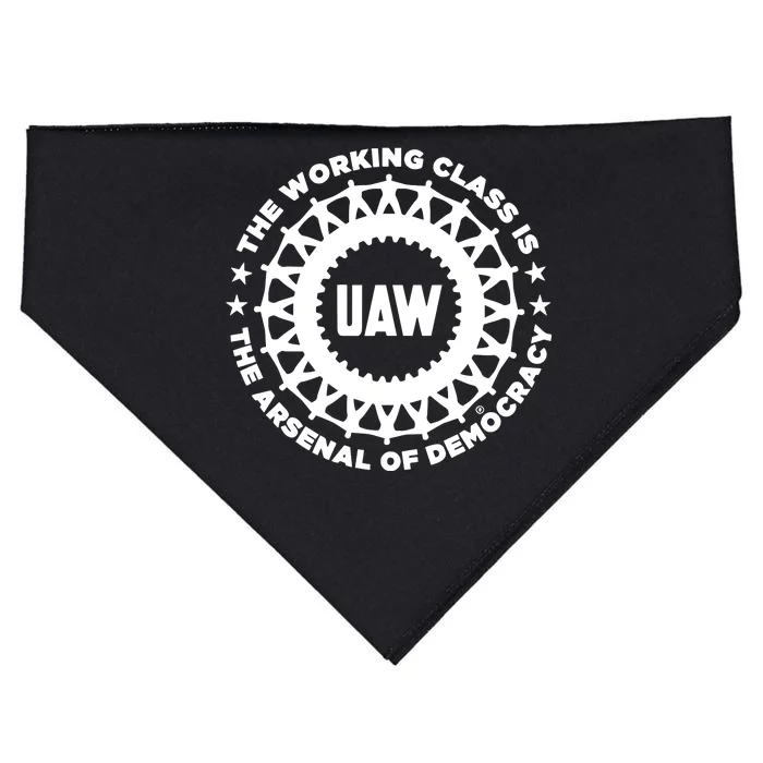 Liberators Uaw The Working Class Is The Arsenal Of Democracy USA-Made Doggie Bandana