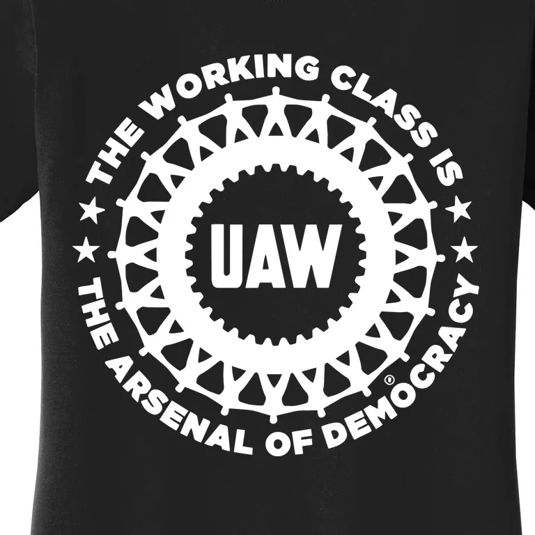 Liberators Uaw The Working Class Is The Arsenal Of Democracy Women's T-Shirt