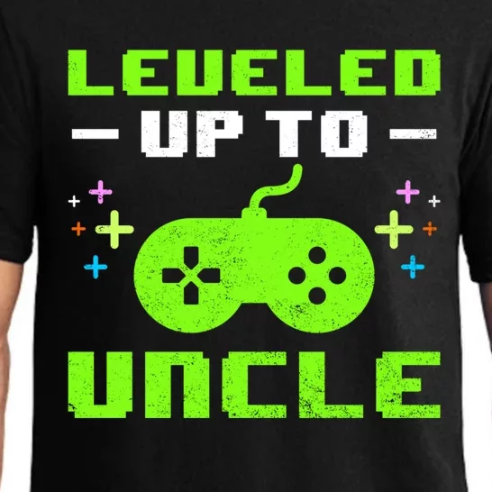 Leveled Up To Uncle New Uncle Gaming Promoted To Uncle Gamer Cool Gift Pajama Set