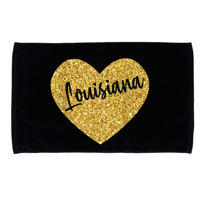 Louisiana Usa Travel Microfiber Hand Towel