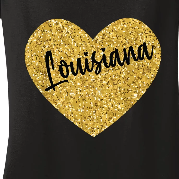 Louisiana Usa Travel Women's V-Neck T-Shirt