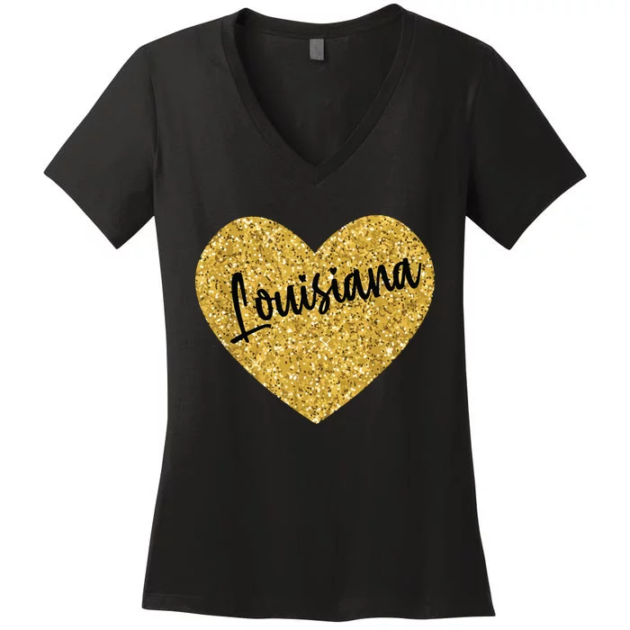 Louisiana Usa Travel Women's V-Neck T-Shirt