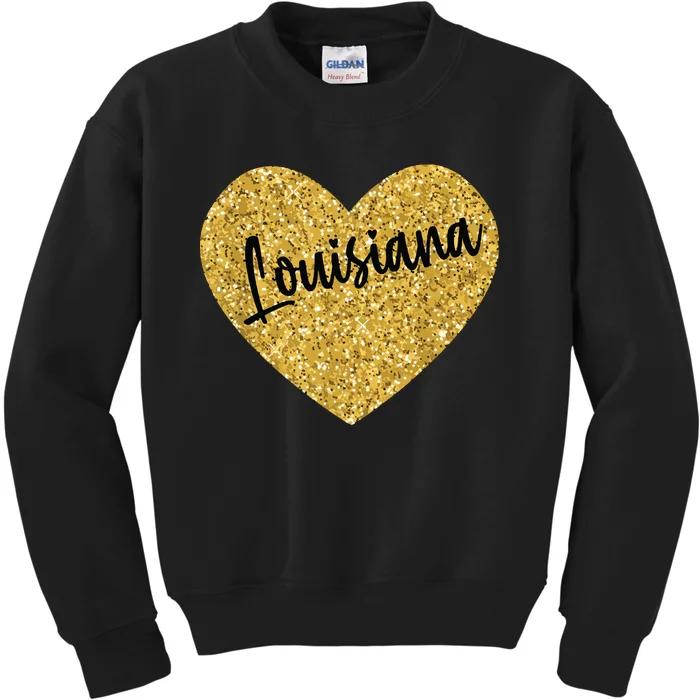 Louisiana Usa Travel Kids Sweatshirt