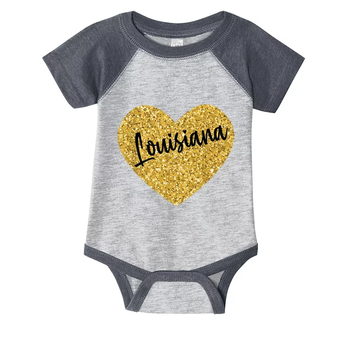 Louisiana Usa Travel Infant Baby Jersey Bodysuit