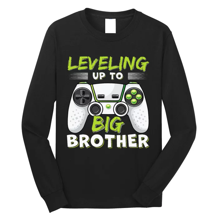 Leveling Up to Big Brother Long Sleeve Shirt