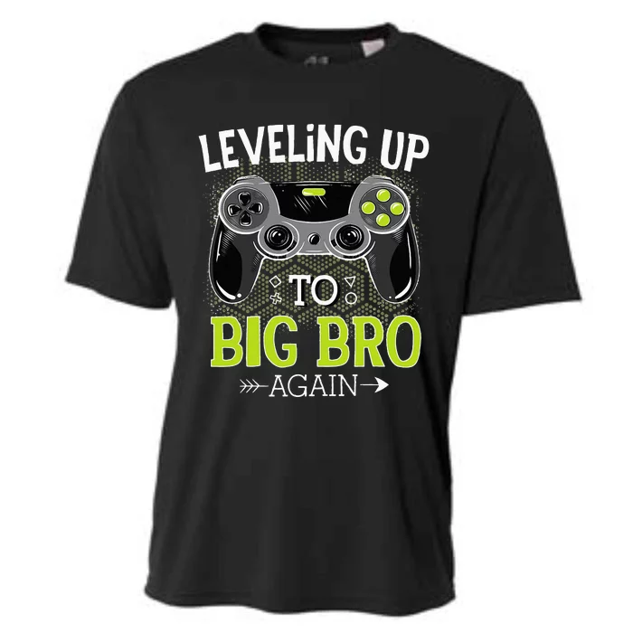 Leveling Up To Big Bro Again Video Gamer Big Brother Cooling Performance Crew T-Shirt