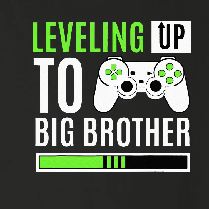 Leveling Up To Big Brother Gaming Baby Gender Announcement Toddler Long Sleeve Shirt