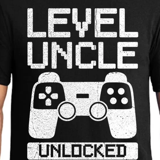 Level Uncle Unlocked Design For Your Gamer Uncle Gift Pajama Set