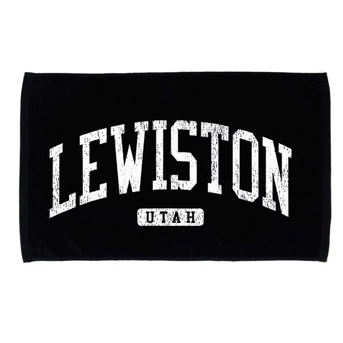 Lewiston Utah Ut Js03 College University Microfiber Hand Towel