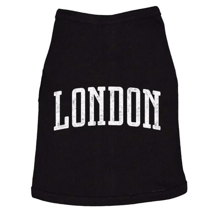 London UK Vintage City Doggie Tank